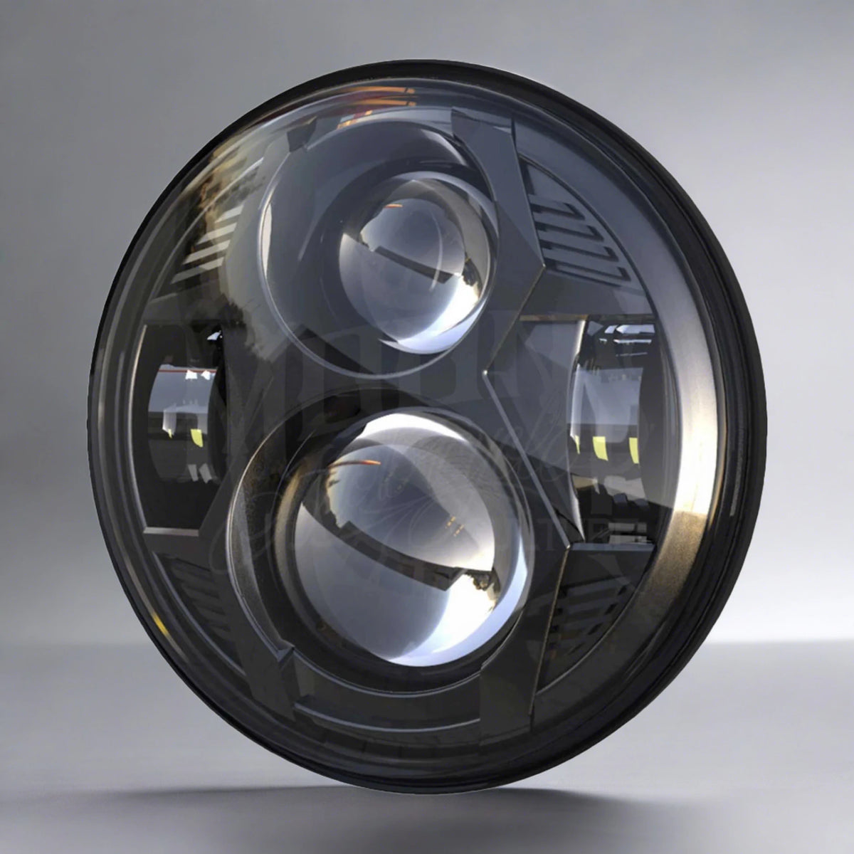 5.75" OG Moonmaker V2 LED Headlight Headlight Moons Mc Black