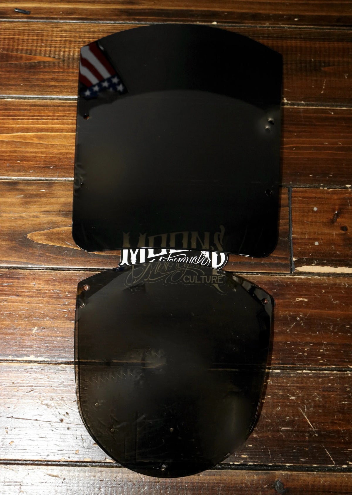 Quarter Fairing Replacement Windshield Windshield Moons Mc Smoked