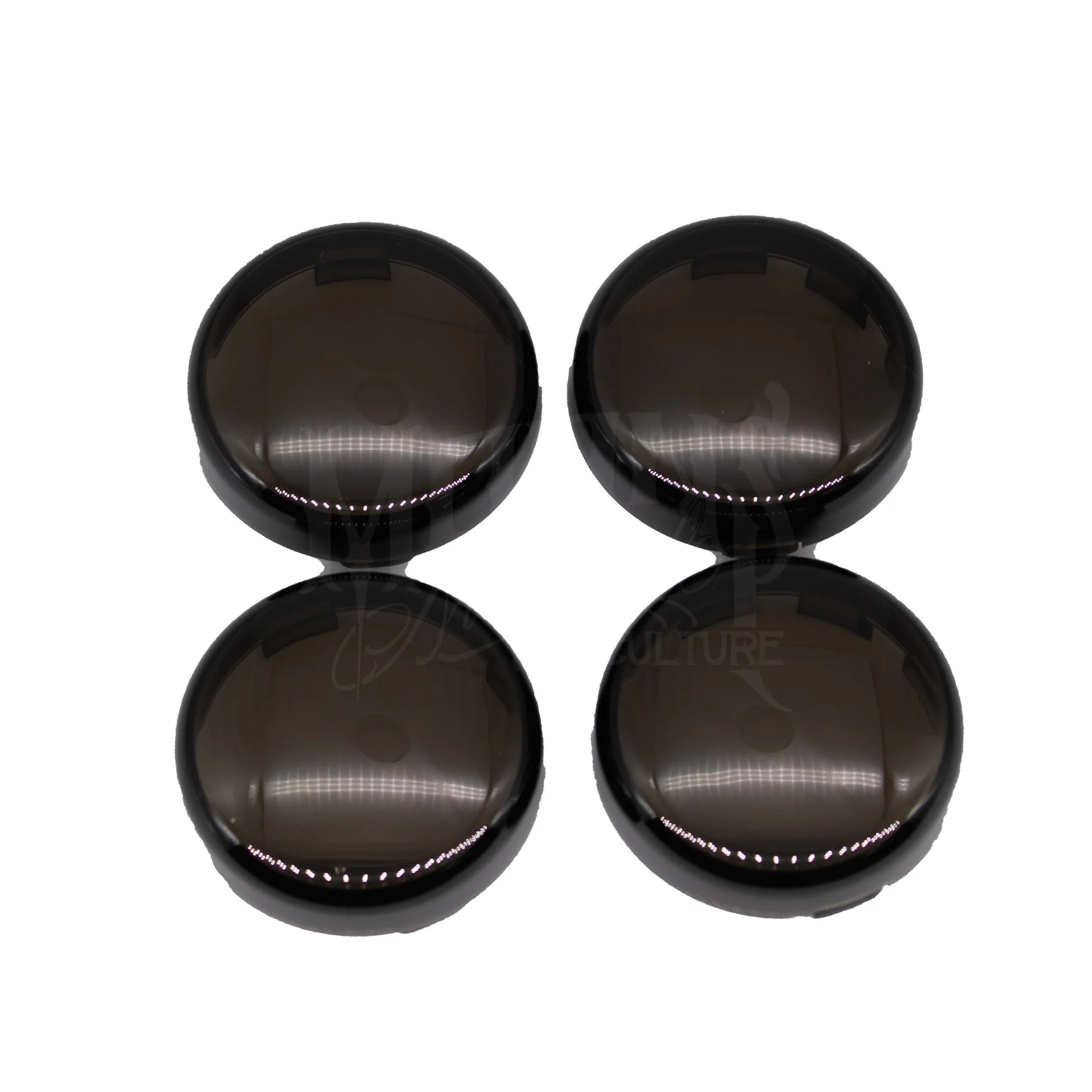 Smoked Bullet Turn Signal Lens Kit Turn Signals Moons Mc