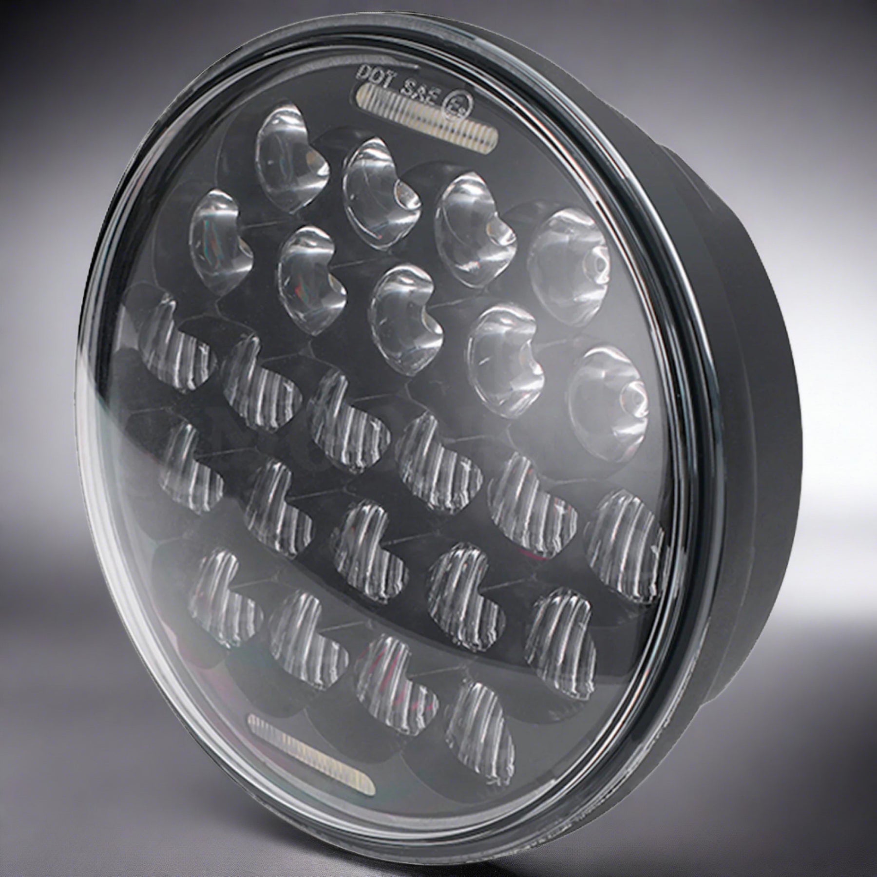 5.75" Spyder V2 LED Headlight Headlight Moons Mc