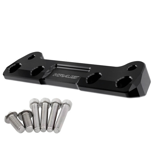 Stocker Gauge Adaptater Gauge Mount Kraus Motor Co. Black