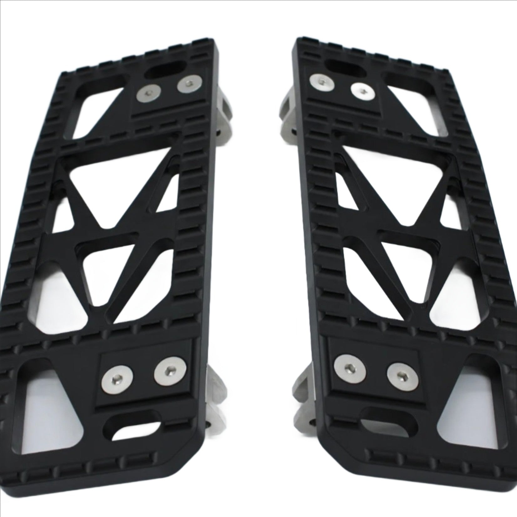 Quick Floorboards Lightning Bolts - Touring Floorboards Quick Industries Matte Black