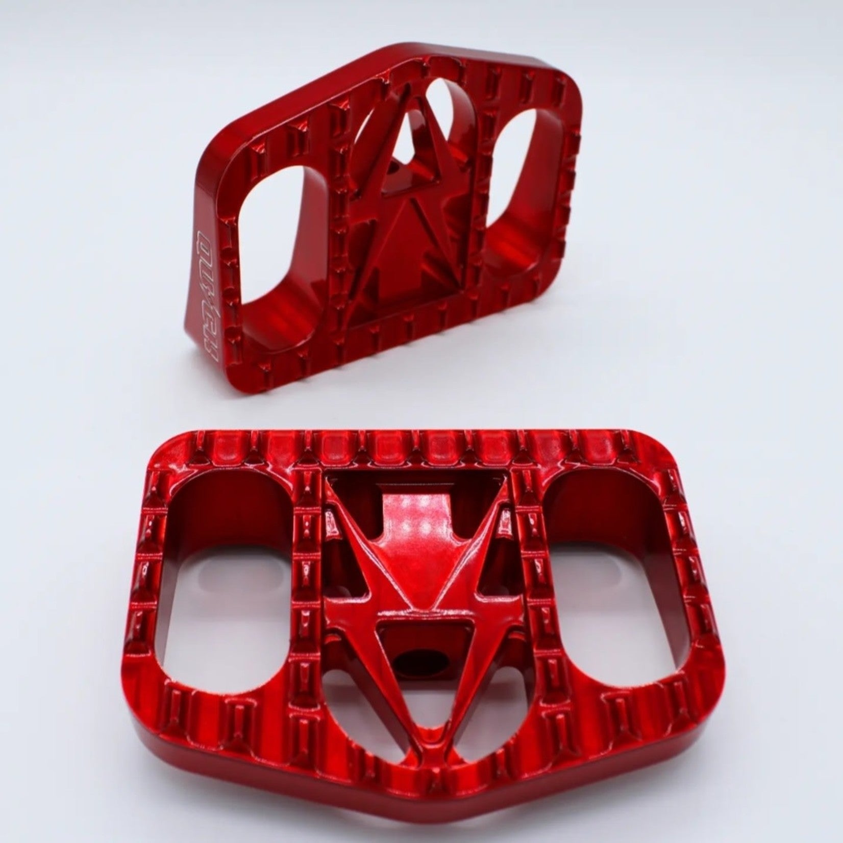 Quick Mini Floorboards Lightning Bolts Floorboards Quick Industries Red 94 to Curent Harley Mount