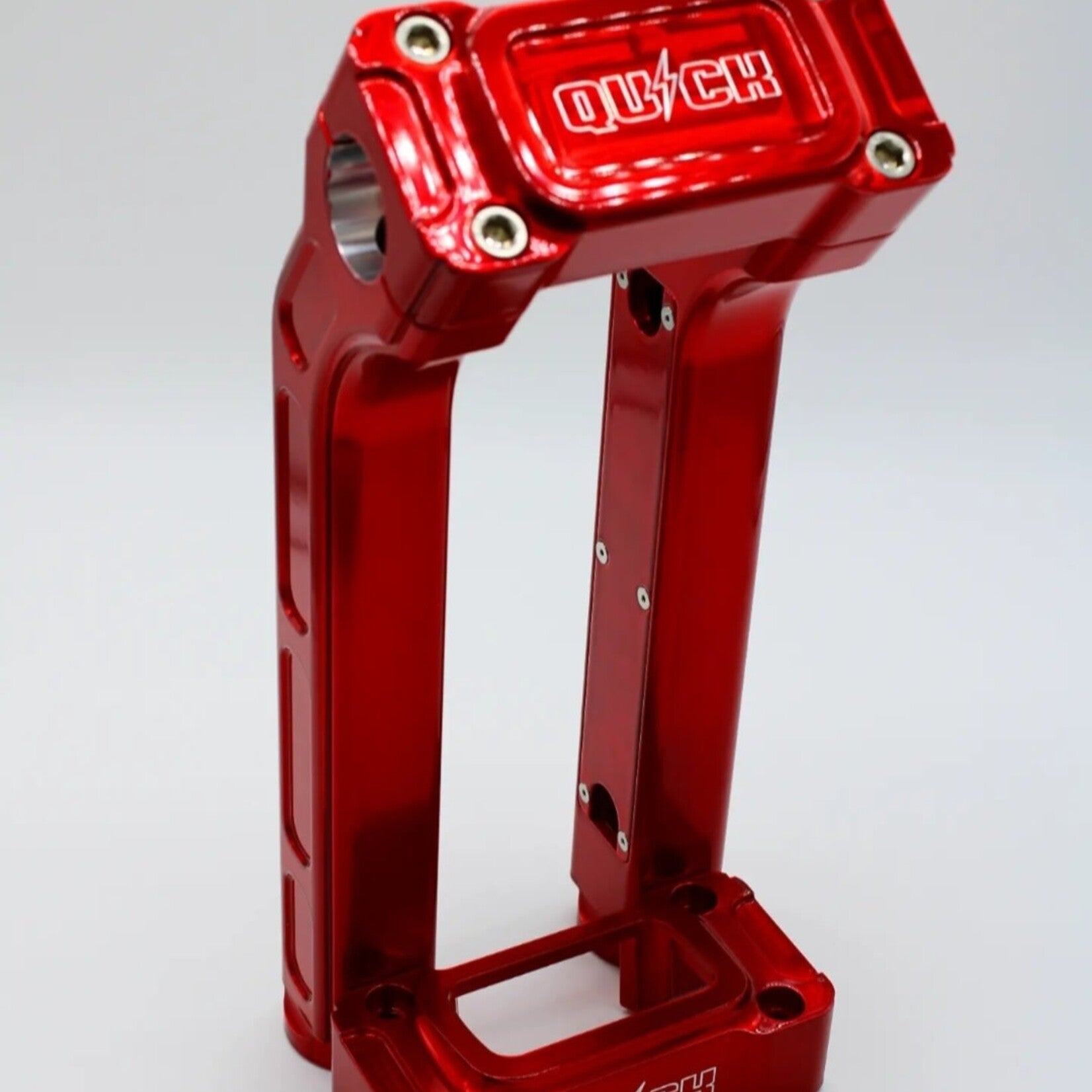 Quick Pull Back Risers Risers Quick Industries Red 10" Standard Top Clamp