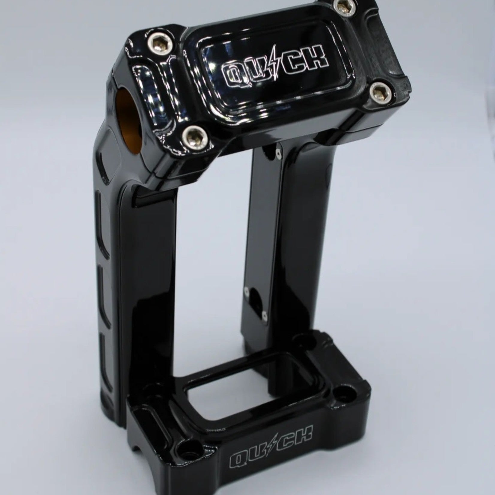 Quick Pull Back Risers Risers Quick Industries Black 8" Standard Top Clamp