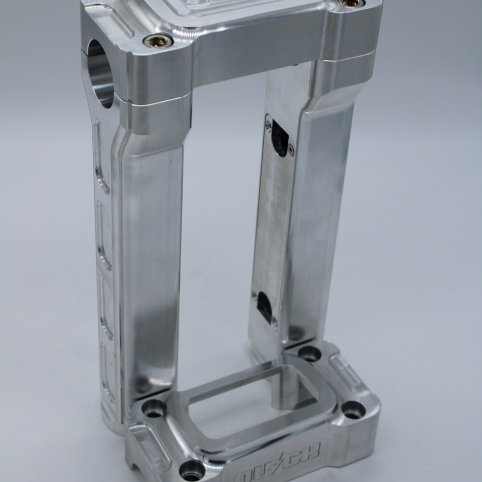 Quick Straight Risers Risers Quick Industries Polished 8" Standard Top Clamp