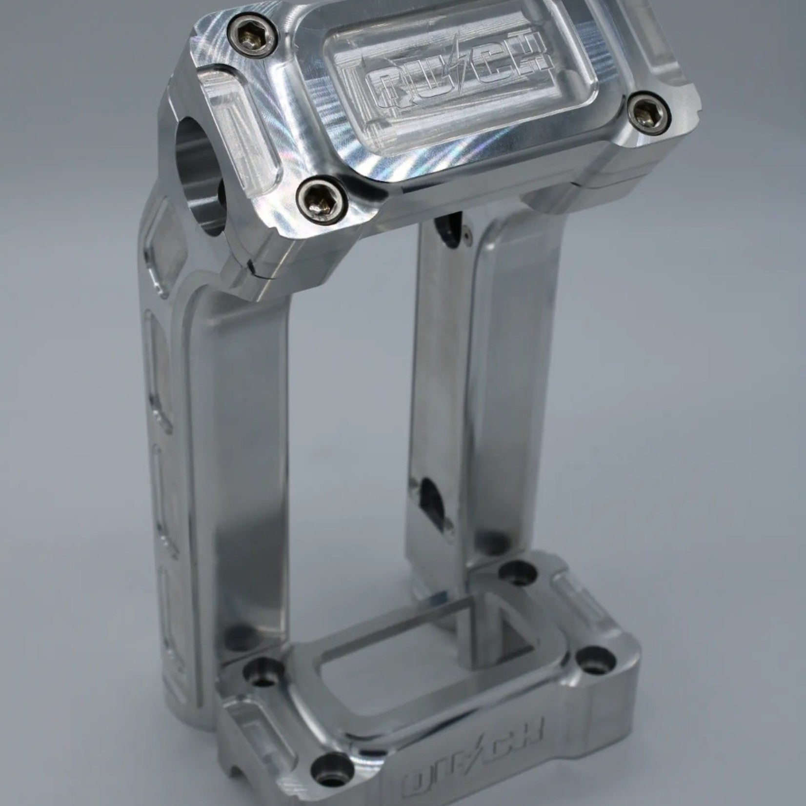 Quick Pull Back Risers Risers Quick Industries Polished 8" Standard Top Clamp