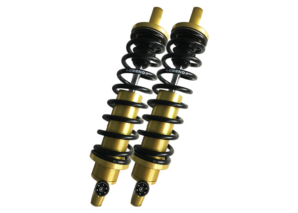 Legend REVO-A - 99+ Touring Rear Shocks Legend Suspension Gold 12" Standard