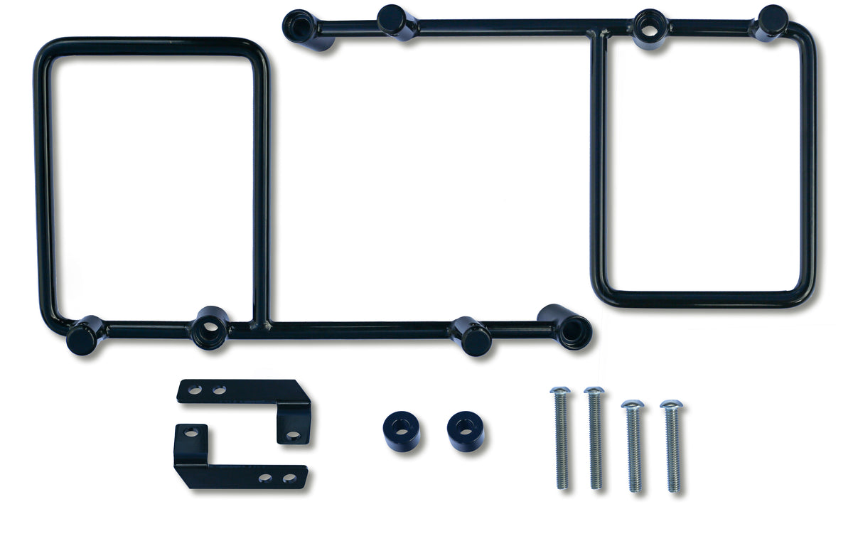 Saddlebag Bracket Kit - 96-22 Sportster Saddlebags Burly Brand