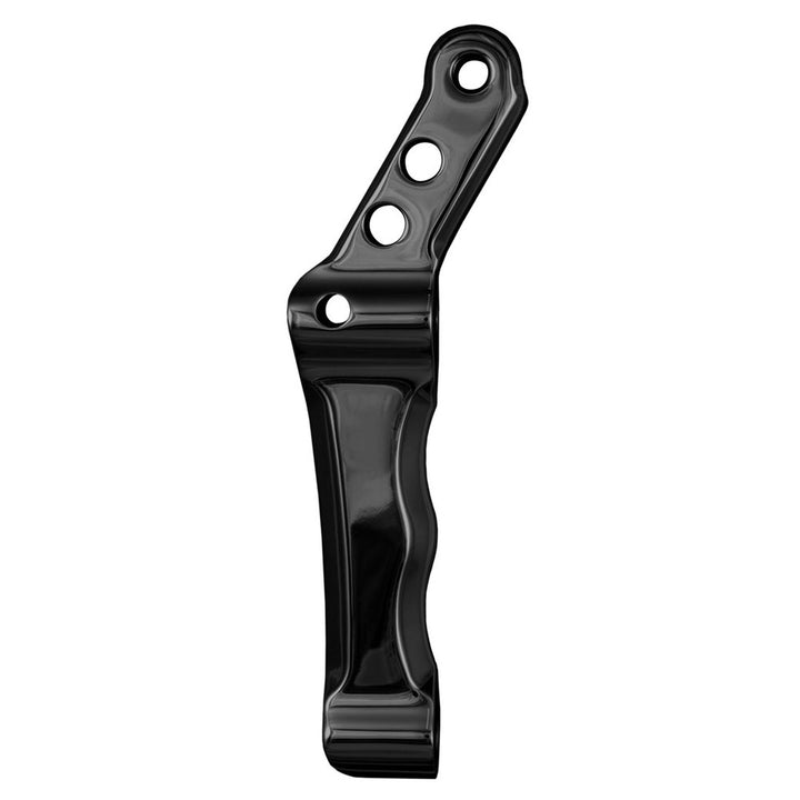 Radial Brake Caliper Mounting Bracket - 11.5" & 11.8" Brake Caliper Mount Speed Merchant Black Single Disc