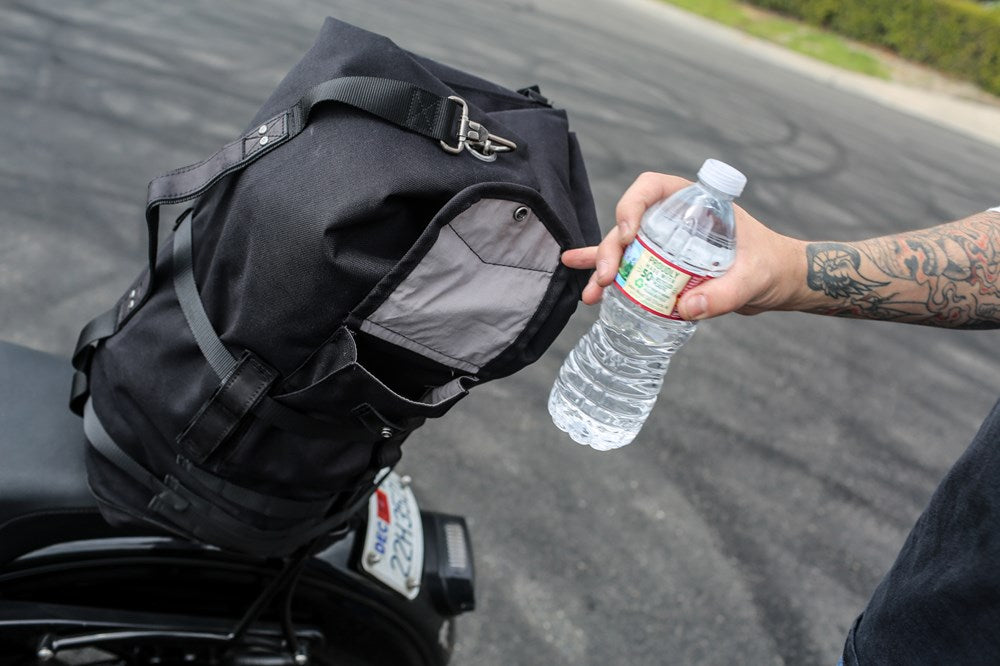 The Voyager Sissy Bar Bag Luggage Burly Brand