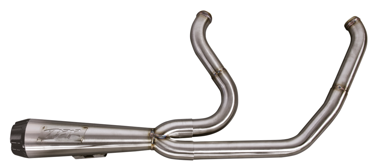 2Bros ST18-up 2-1 Inox w/carbon cap Full Exhaust System Two Brothers Racing