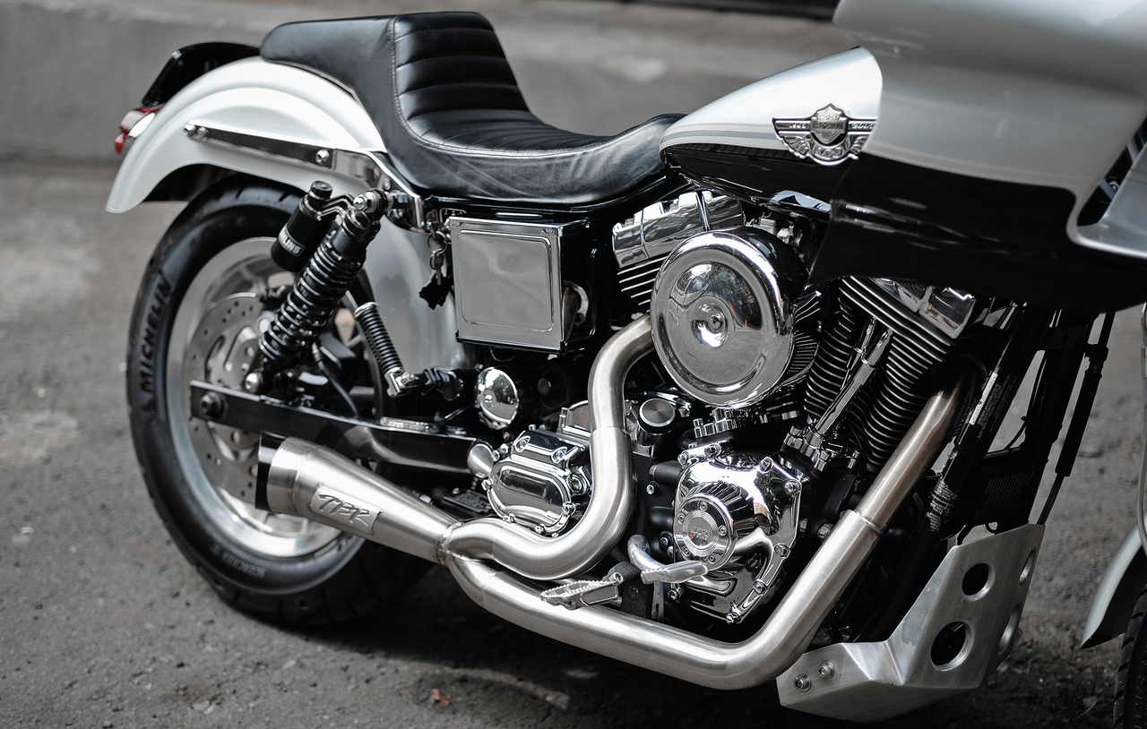 2Bros Comp-S 2-1 short FXD06-17 SS/sls Full Exhaust System Two Brothers Racing