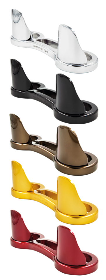 P16 49mm Fork Brace W/ Dust Guards, Red - 06-17 Dyna Fork Brace P16 Powerplant Motorcycle Co. Default Title