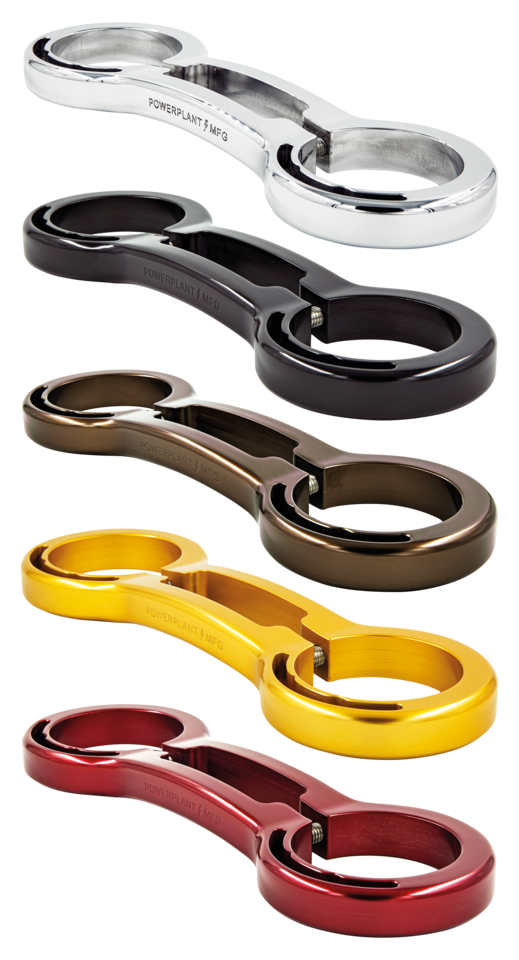 P16 39mm Fork Brace, Red - Sportster & Dyna & FXR Fork Brace P16 Powerplant Motorcycle Co. Default Title