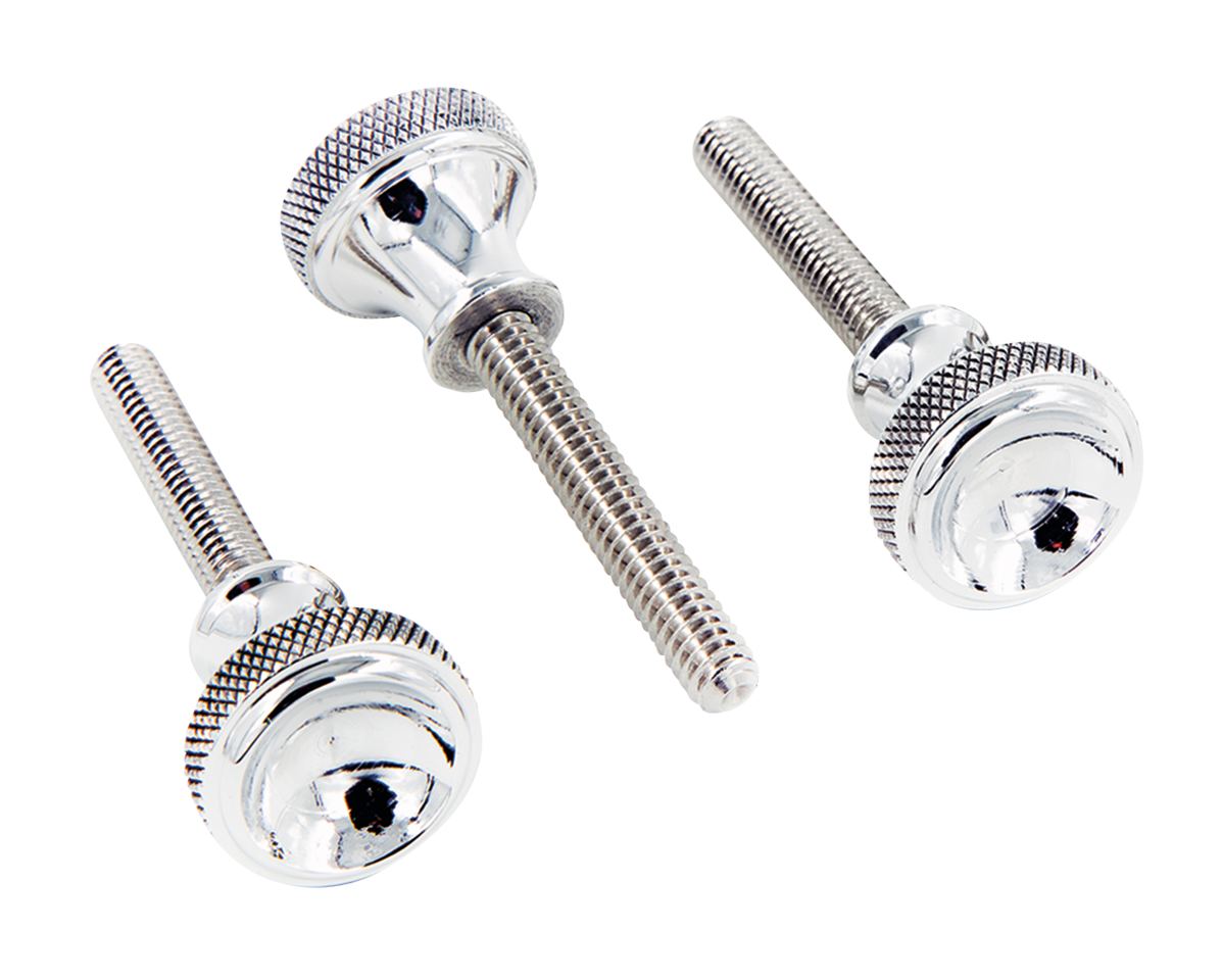 P16 Side Cover Quick Screw Set, Polished - Sportster Side Cover P16 Powerplant Motorcycle Co.