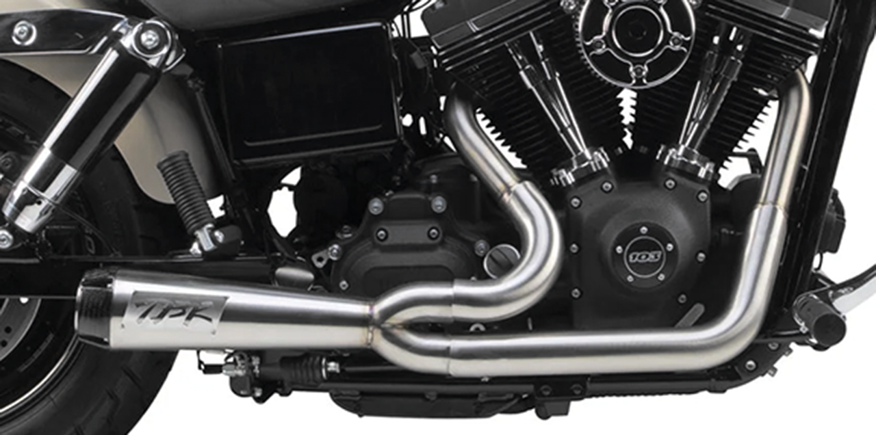 2Bros FXD06-17 2-1 SS CF Race Exhaust Full Exhaust System Two Brothers Racing