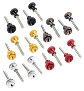 P16 Side Cover Quick Screw Set, Polished - Sportster Side Cover P16 Powerplant Motorcycle Co. Default Title