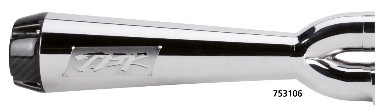 2Bros ST18-up 2-1 Inox w/carbon cap Full Exhaust System Two Brothers Racing