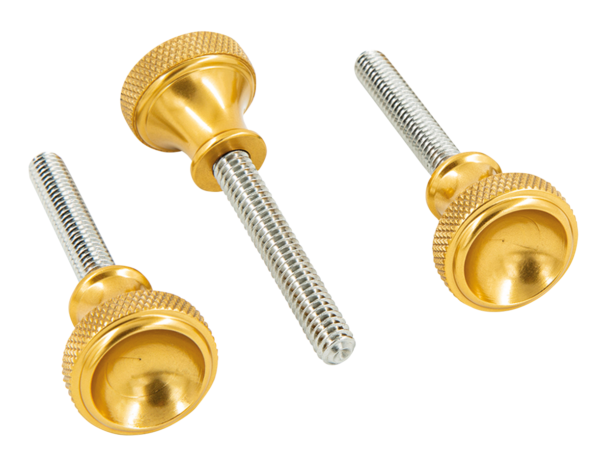 P16 Side Cover Quick Screw Set, Gold - Sportster Side Cover P16 Powerplant Motorcycle Co.