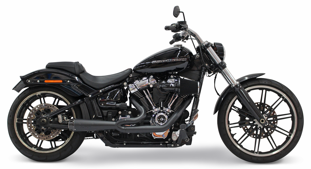 2Bros ST18-up 2-1 Inox w/carbon cap Full Exhaust System Two Brothers Racing