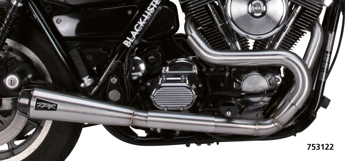 2Bros FXR87-94 2-1 SS CF Race Exhaus Full Exhaust System Two Brothers Racing Stainless Steel