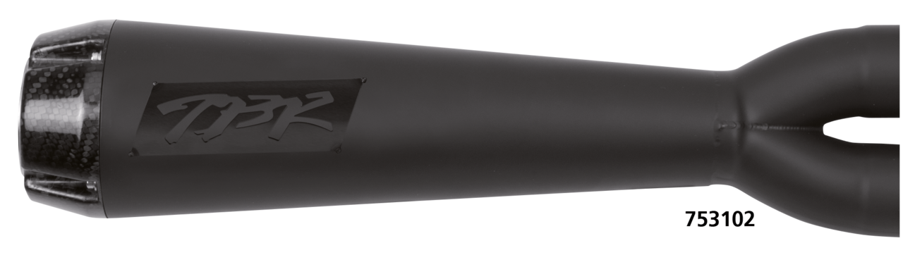 2Bros ST18-up 2-1 Inox w/carbon cap Full Exhaust System Two Brothers Racing