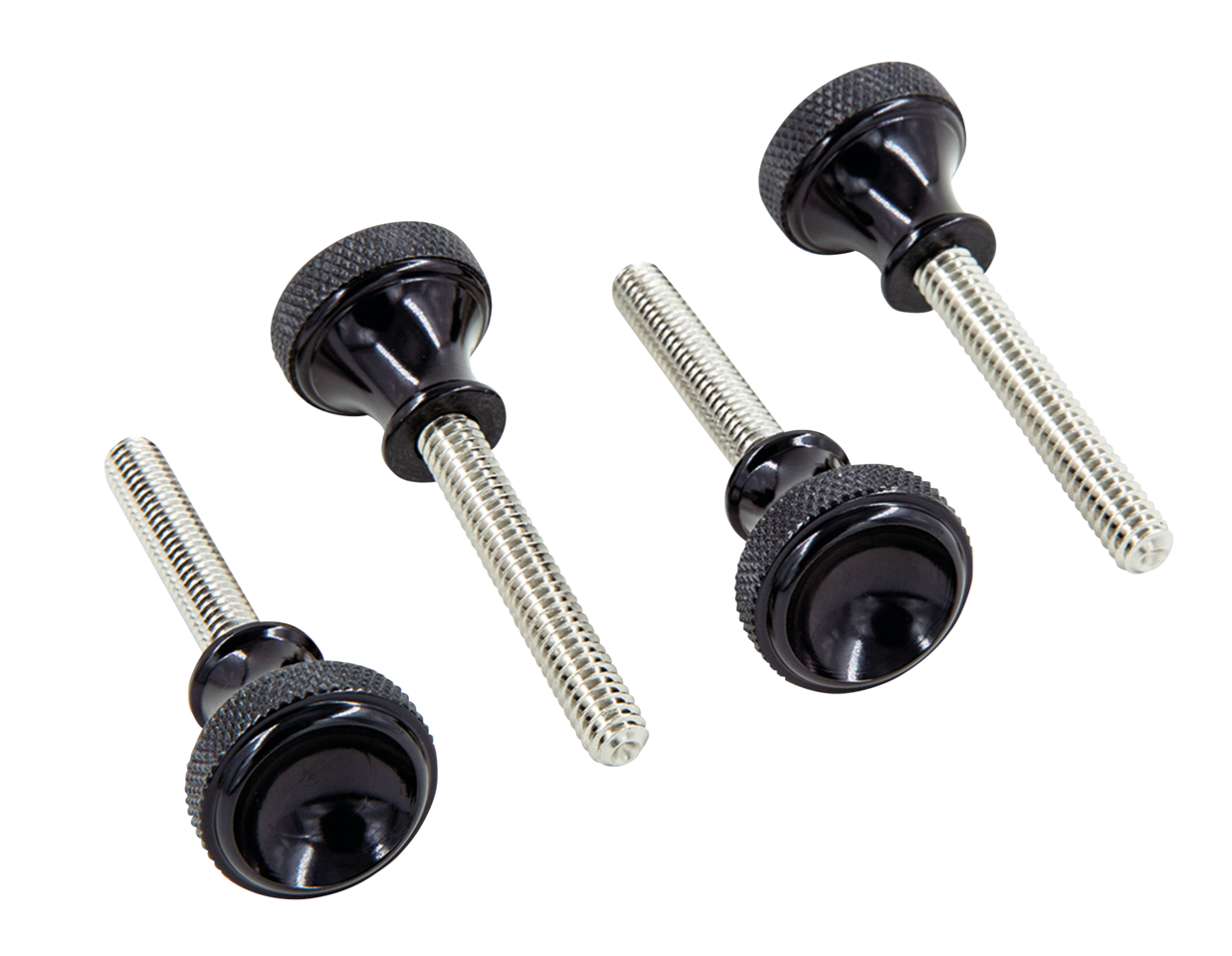 P16 Side Cover Quick Screw Set, Black - FXR Side Cover P16 Powerplant Motorcycle Co.