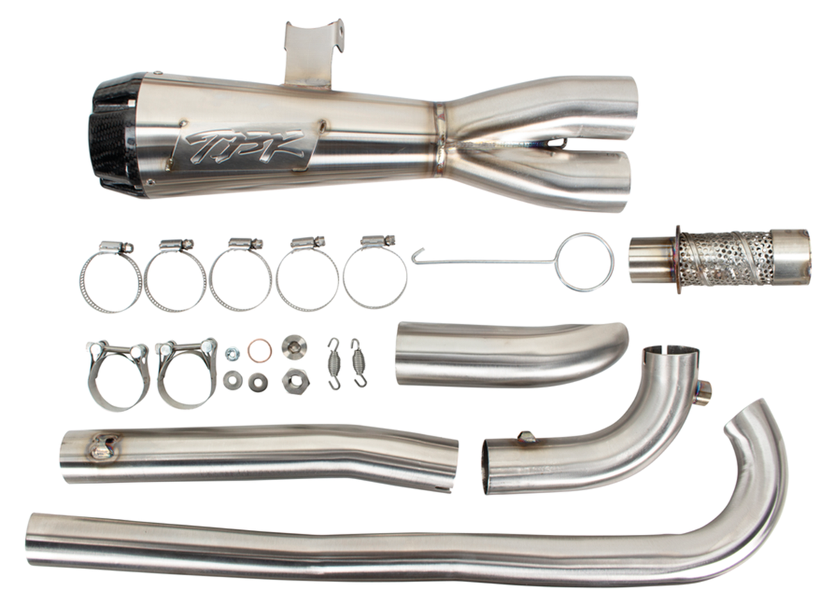 TBR 2-1 System RH1250S 21-Up Stainless Full Exhaust System Two Brothers Racing