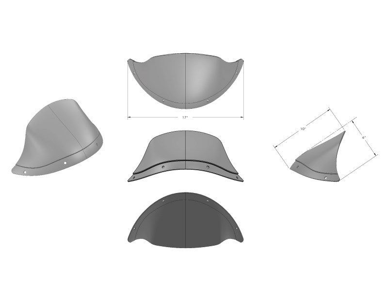 Touring Sport Fairing Fairing Burly Brand