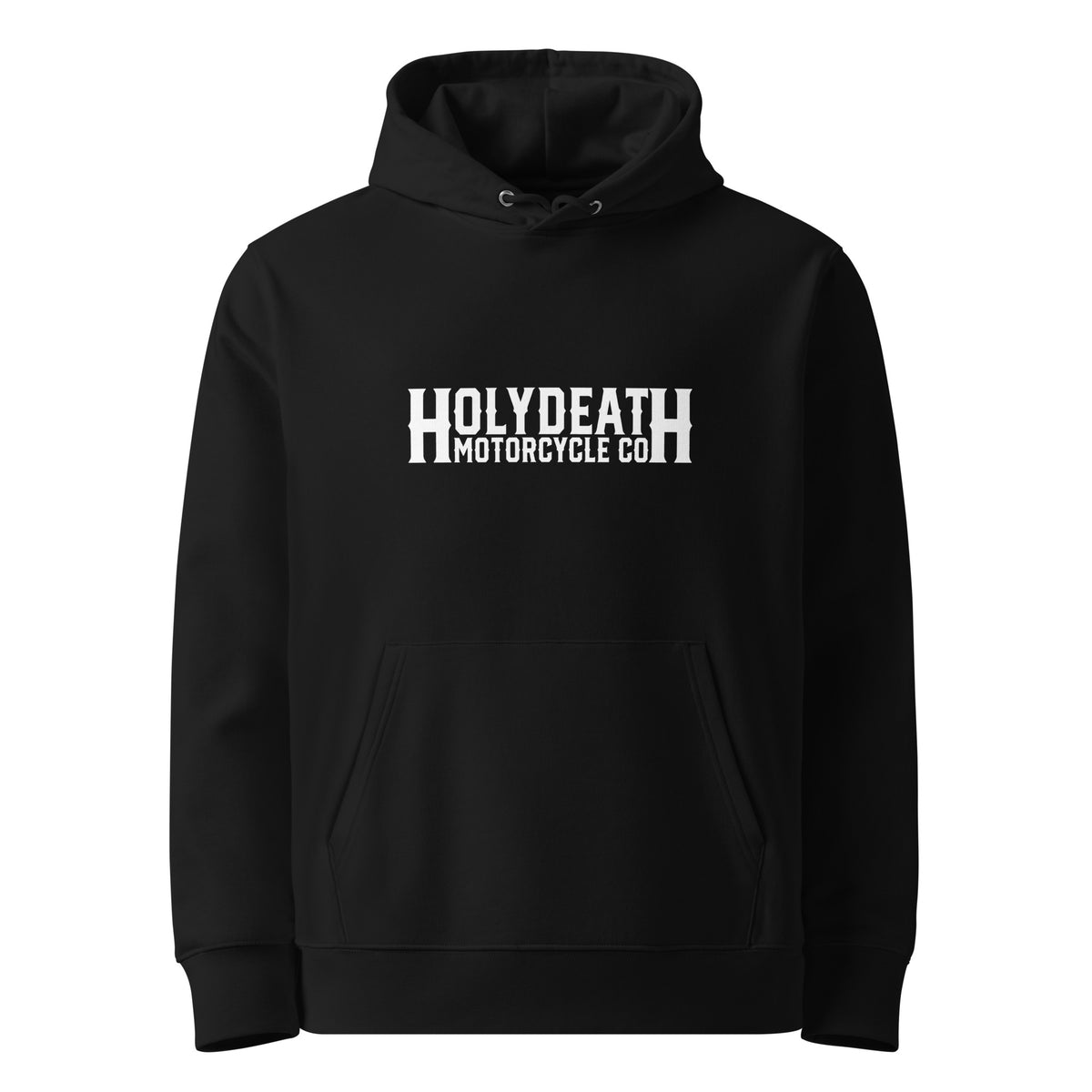 Holy Death Motorcycle Co. "Classic" Hoodie - Black Sweatshirt Holy Death Motorcycle Co. S