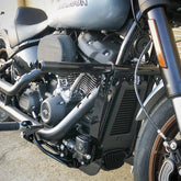 "High Bar" Crash Bar - 18+ Softail Crash Bar Bung King