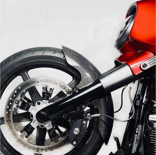 Shorty Bagger Carbon Fiber Front Fender - Touring Front Fender Hofmann Designs