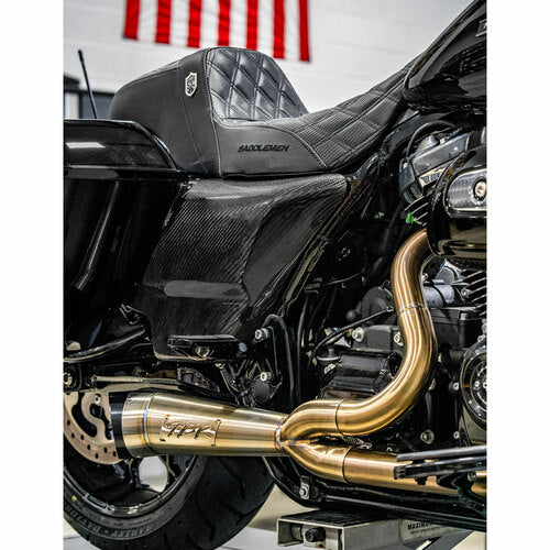 Carbon Fiber Side Covers - 09+ Touring Side Cover Hofmann Designs