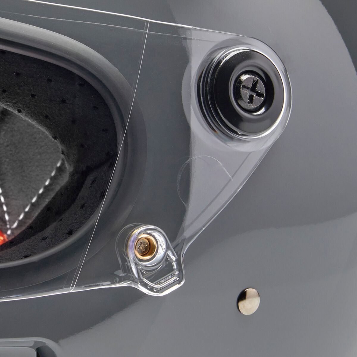 Biltwell Gringo SV Helmet, Gloss Storm Grey Helmets Biltwell
