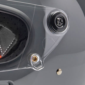 Biltwell Gringo SV Helmet, Gloss Storm Grey Helmets Biltwell