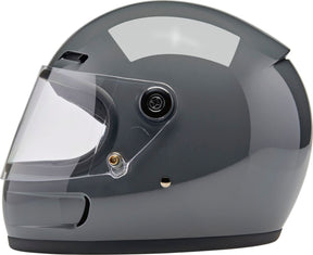 Biltwell Gringo SV Helmet, Gloss Storm Grey Helmets Biltwell