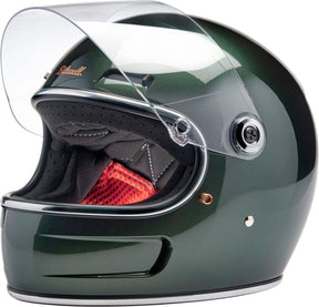 Biltwell Gringo SV Helmet, Metallic Sierra Green Helmets Biltwell