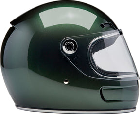 Biltwell Gringo SV Helmet, Metallic Sierra Green Helmets Biltwell
