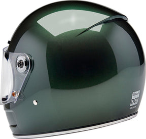 Biltwell Gringo SV Helmet, Metallic Sierra Green Helmets Biltwell