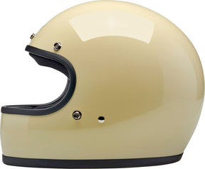 Biltwell Gringo Helmet, Gloss Vintage White XS