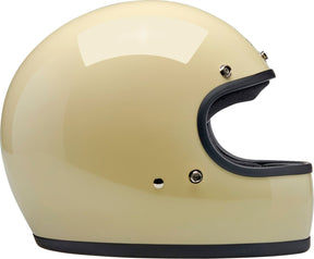 Biltwell Gringo Helmet, Gloss Vintage White Helmets Biltwell
