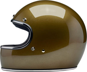 Biltwell Gringo Helmet, Ugly Gold Full Face Helmet Biltwell