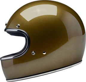 Biltwell Gringo Helmet, Ugly Gold Full Face Helmet Biltwell