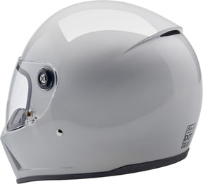 Biltwell Lane Splitter Helmet, Gloss White Helmets Biltwell
