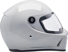 Biltwell Lane Splitter Helmet, Gloss White Helmets Biltwell