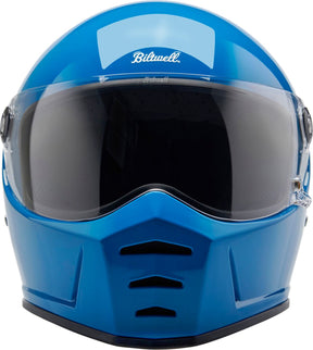 Biltwell Lane Splitter Helmet, Gloss Tahoe Blue Helmets Biltwell