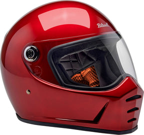 Biltwell Lane Splitter Helmet, Metallic Cherry Red Helmets Biltwell
