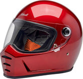 Biltwell Lane Splitter Helmet, Metallic Cherry Red Helmets Biltwell S