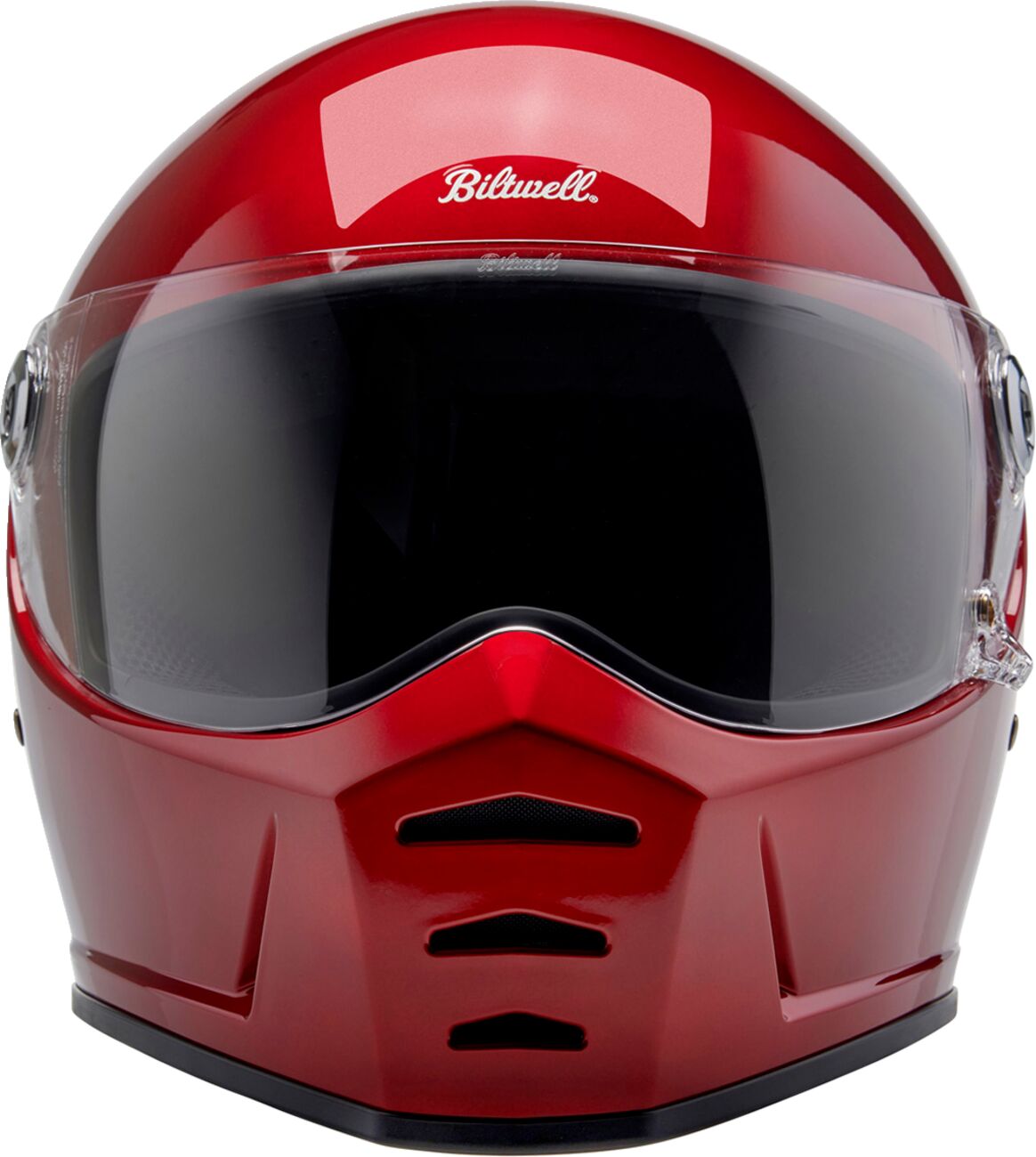 Biltwell Lane Splitter Helmet, Metallic Cherry Red Helmets Biltwell